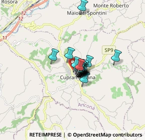 Mappa Via Giacomo Matteotti, 60034 Cupramontana AN, Italia (0.778)