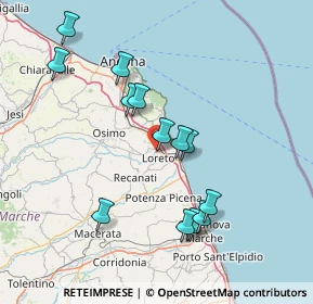 Mappa Via Alessandro Manzoni, 60025 Villa Musone , Italia (14.97462)