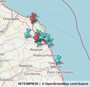 Mappa STRADA STATALE, 60025 Loreto AN, Italia (9.26714)