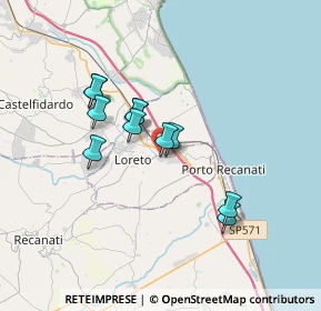 Mappa STRADA STATALE, 60025 Loreto AN, Italia (2.85545)