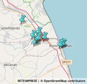 Mappa STRADA STATALE, 60025 Loreto AN, Italia (2.29182)