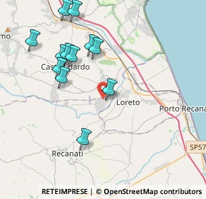 Mappa Zona Industriale, 62019 Recanati MC, Italia (4.25917)