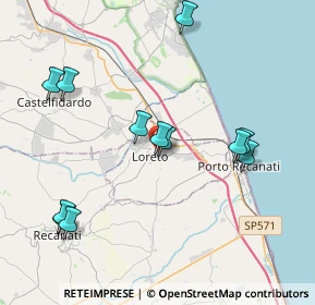 Mappa Via Don Giovanni Minzoni, 60025 Loreto AN, Italia (4.29833)