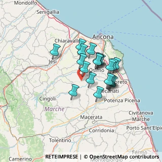 Mappa Via Villa Maria, 60024 Filottrano AN, Italia (10.0815)