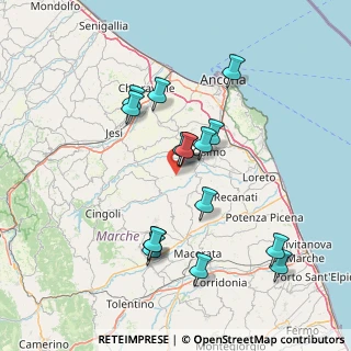 Mappa Via Villa Maria, 60024 Filottrano AN, Italia (14.23125)