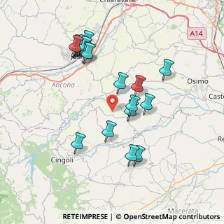 Mappa Via Storaco, 60024 Filottrano AN, Italia (8.0415)