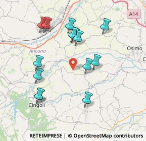 Mappa Via Storaco, 60024 Filottrano AN, Italia (7.99214)