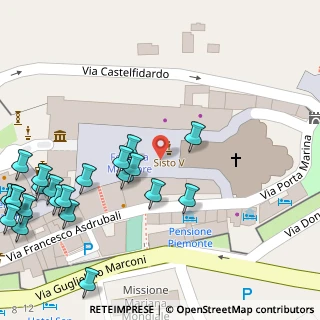 Mappa Piazza della Madonna, 60025 Loreto AN, Italia (0.07391)