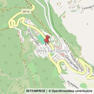Mappa Via Martiri della Resistenza, 13, 60048 Serra San Quirico, Ancona (Marche)