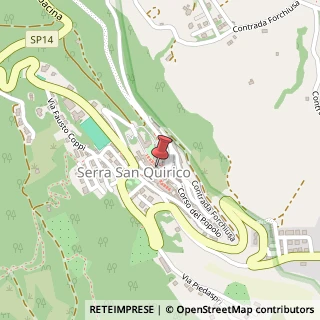 Mappa Via Roma, 3, 60048 Serra San Quirico, Ancona (Marche)