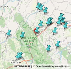 Mappa Via Roma, 60048 Serra San Quirico AN, Italia (9.6095)