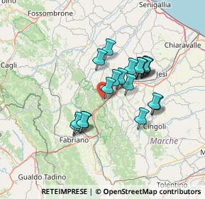 Mappa Via Roma, 60048 Serra San Quirico AN, Italia (11.3735)