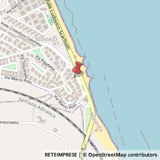 Mappa Viale Cristoforo Colombo, 17, 62017 Porto Recanati, Macerata (Marche)