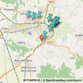 Mappa Largo Pontalto, 52100 Arezzo AR, Italia (2.03353)