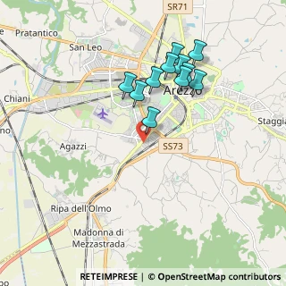 Mappa Largo Pontalto, 52100 Arezzo AR, Italia (1.77909)