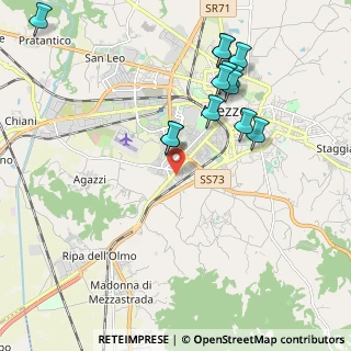 Mappa Largo Pontalto, 52100 Arezzo AR, Italia (2.23)