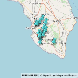 Mappa Corte II Immacolata, 73055 Racale LE, Italia (8.39)