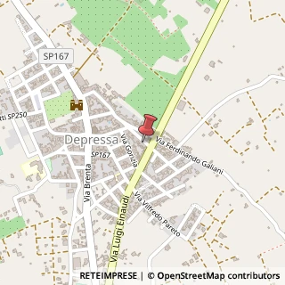 Mappa Via Trento, 34, 73039 Tricase, Lecce (Puglia)