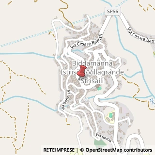 Mappa Via Roma, 126, 08049 Villagrande Strisaili, Nuoro (Sardegna)
