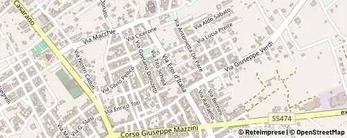 Mappa Taurisano