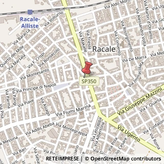 Mappa Via Gallipoli, 298, 73055 Taviano, Lecce (Puglia)