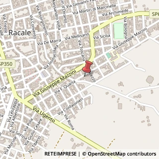 Mappa VIA FRANCESCO QUARTA, 65, 73055 Racale, Lecce (Puglia)