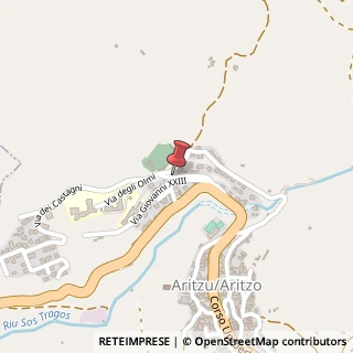 Mappa Via Nuova, 36, 08031 Aritzo, Nuoro (Sardegna)