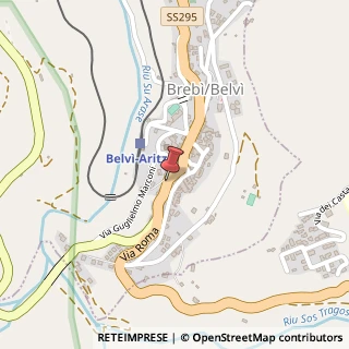 Mappa Via Roma,  69, 08030 Belvì, Nuoro (Sardegna)