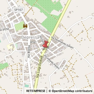 Mappa Via Luigi Einaudi, , 73030 Tricase, Lecce (Puglia)