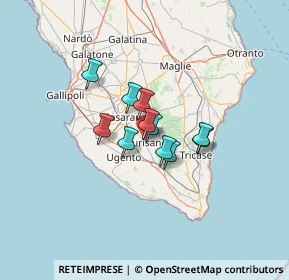 Mappa Via Flacco, 73056 Taurisano LE, Italia (8.19909)