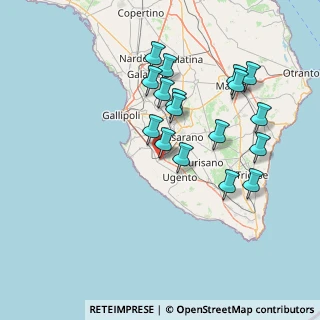Mappa Via Donatori Volontari, 73055 Racale LE, Italia (15.30529)