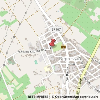 Mappa Via Ettore Ciccotti, 11, 73039 Tricase, Lecce (Puglia)