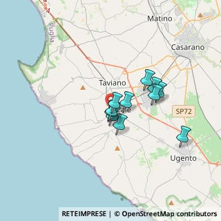 Mappa Via Quarto dei Mille, 73055 Racale LE, Italia (2.52818)