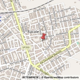 Mappa Via Convento, 19, 73055 Racale, Lecce (Puglia)