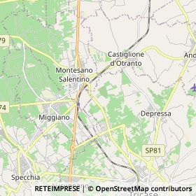 Mappa Montesano Salentino