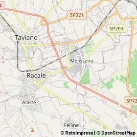 Mappa Melissano