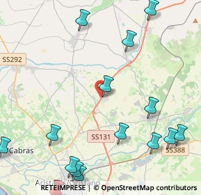 Mappa SS 131 Carlo Felice, 09070 Zeddiani OR (6.394)