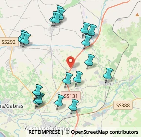 Mappa SS 131 Carlo Felice, 09070 Zeddiani OR (4.915)