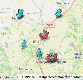 Mappa SS 131 Carlo Felice, 09070 Zeddiani OR (2.421)