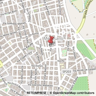 Mappa Via Trento, 26, 73040 Melissano, Lecce (Puglia)
