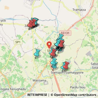 Mappa SP 12, 09070 Zeddiani OR (1.50345)