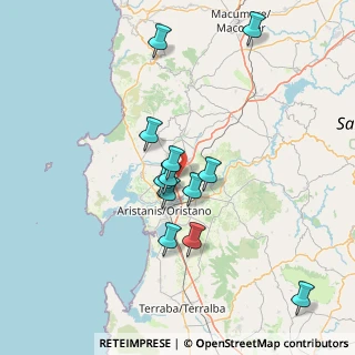 Mappa Zona Industriale - Siamaggiore, 09070 Siamaggiore OR, Italia (14.3425)