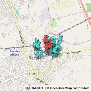 Mappa Via Martiri D'Otranto, 73055 Racale LE, Italia (0.24074)