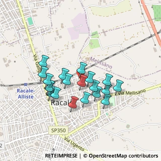 Mappa Via Martiri D'Otranto, 73055 Racale LE, Italia (0.4085)