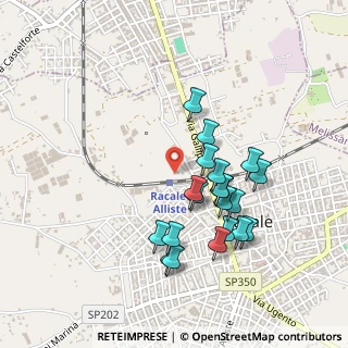 Mappa Via Cotrada Centra, 73055 Racale LE, Italia (0.47)