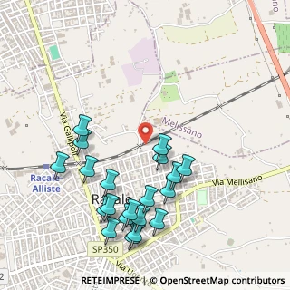 Mappa Str. vicinale di Civo, 73055 Racale LE, Italia (0.6125)