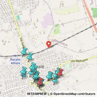 Mappa Strada vicinale di Civo, 73055 Racale LE, Italia (0.8355)