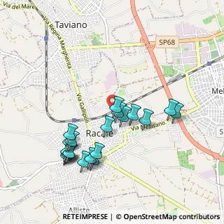 Mappa Strada vicinale di Civo, 73055 Racale LE, Italia (1.0655)