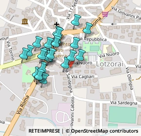 Mappa Via Nuoro, 08040 Lotzorai NU, Italia (0.09615)