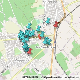 Mappa Via Sandro Pertini, 73035 Miggiano LE, Italia (0.43846)